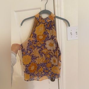 Cupcakes and cashmere halter top